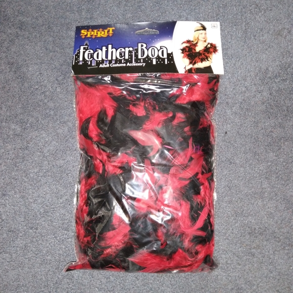 Spirit Accessories - NWT Spirit Halloween Feather Boa